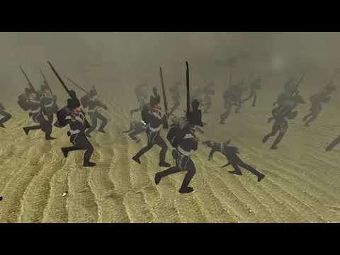 Historical and cinematic Battle of the pyramids 21 July 1798 NTW3 mod for Napoleon Total War