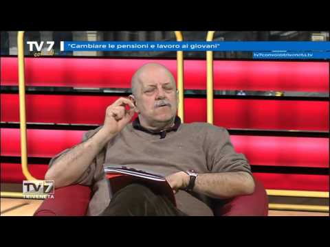 Tv7 con Voi del 01/04/2016 - Cambiare le pensioni e lavoro ai giovani (2 di 3)