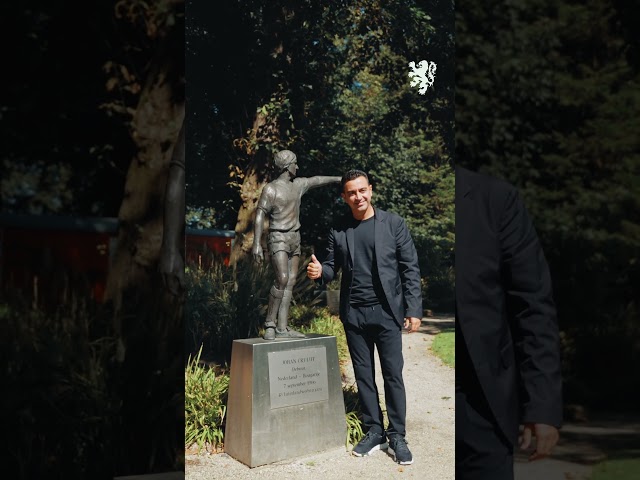 Xavi at the KNVB Campus! 😍 #NothingLikeOranje #Xavi2030