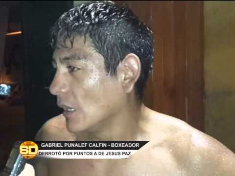 Boxeo: Gabriel Puñalef Calfin - 12/02/2015