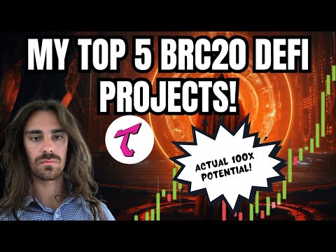 MY TOP 5 BRC20 UTILITY PROJECTS! (DEFI DIRECTLY ON BITCOIN?)