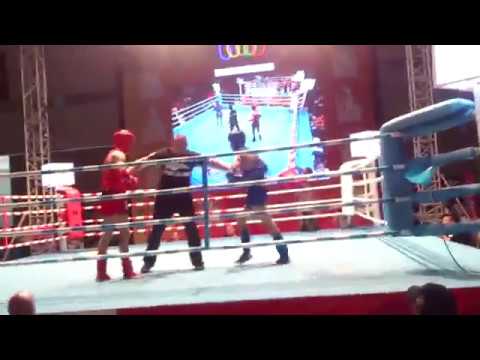 Ayyoub Ahmamou vs Carlos coello, 57kg 1/2 final 2014 ifma world championship in lankaw, Malysia