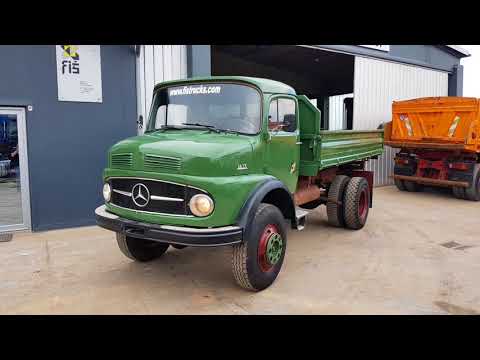 TRUCK MERCEDES-BENZ 1417 4X4 TIPPER FIŠ TRUCKS & MACHINERY SLOVENIA