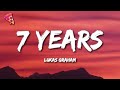 7 Years Lukas Graham Lyrics