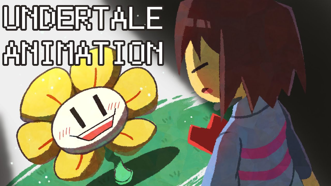 【UNDERTALE Fan anime】フラウィとの出会い【Meet FLOWEY】