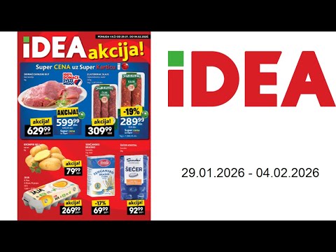 Idea katalog - Nedeljni katalog - 29.01.-04.02.2026