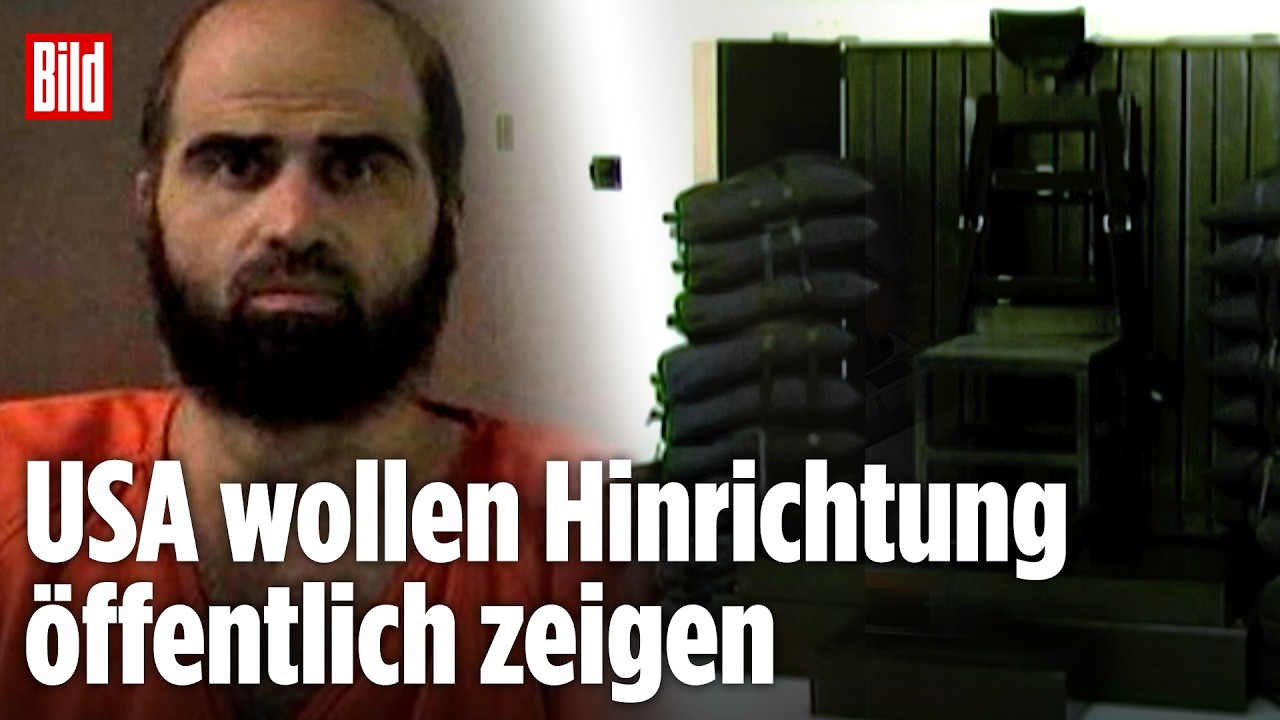 HINRICHTUNG ALS LIVESTREAM – US-Regierung plant Todesschüsse vor laufender Kamera!