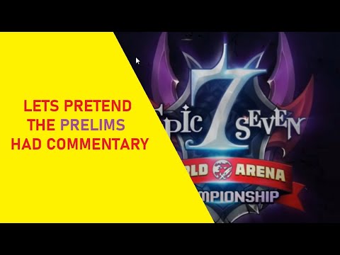 Let's Pretend the E7WC Prelims Had Commentary