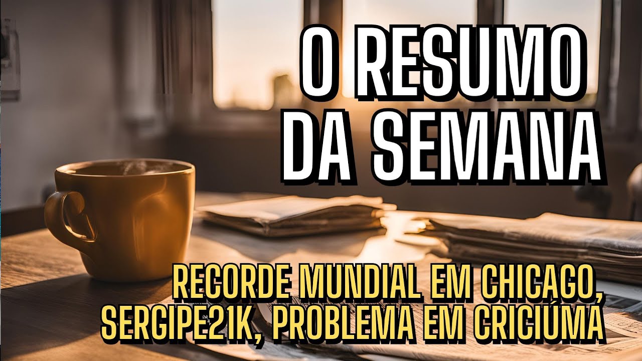 RECORDE em CHICAGO deixa dúvidas, a Sergipe21k e problemas em CRICIÚMA
