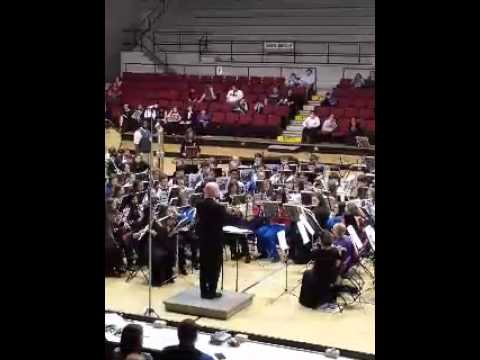 Troy SEUS Gold 2014 Middle School Honor Band pt 1