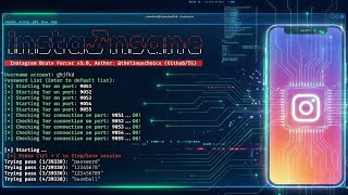 How Instagram Can Be Hacked with Brute-Force! 🕵️‍♂️🔑Instansane ⚠️ Security Awareness Very Dangerous.
