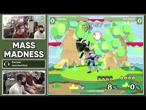 Mass Madness 36 SSBM - Kikoho (Marth) vs. DrLobster (Sheik) - Melee LSF