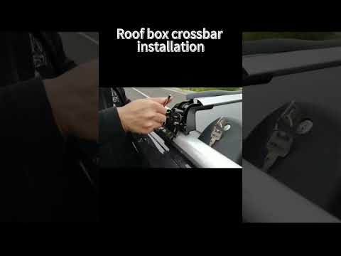 How to install a roof rack?
