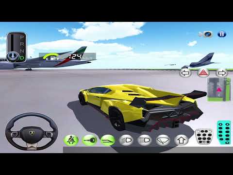 3D Driving Class Simulation - Funny Police Refuel [ Ep18] His Super Car Gas Crazy Driving Gameplay