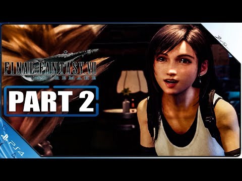 FINAL FANTASY 7 REMAKE PS4 Gameplay German Part 2 German Walkthrough FINAL FANTASY VII Deutsch
