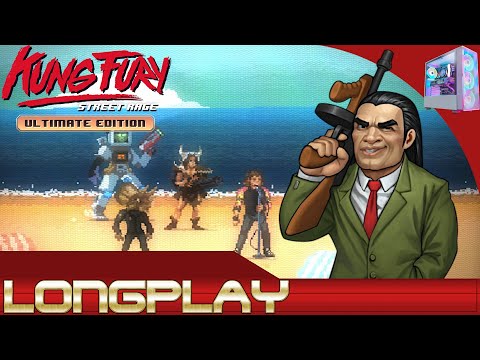 [Longplay] Kung Fury Street Rage: Ultimate Edition (PC) / A Day at the Beach / VF