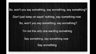 Jay Sean | Say Something | lyrics