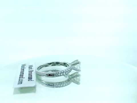 Mark Broumand- 1.32ct Cushion Cut Diamond Engagement Anniversary Ring- www.markbroumand.com