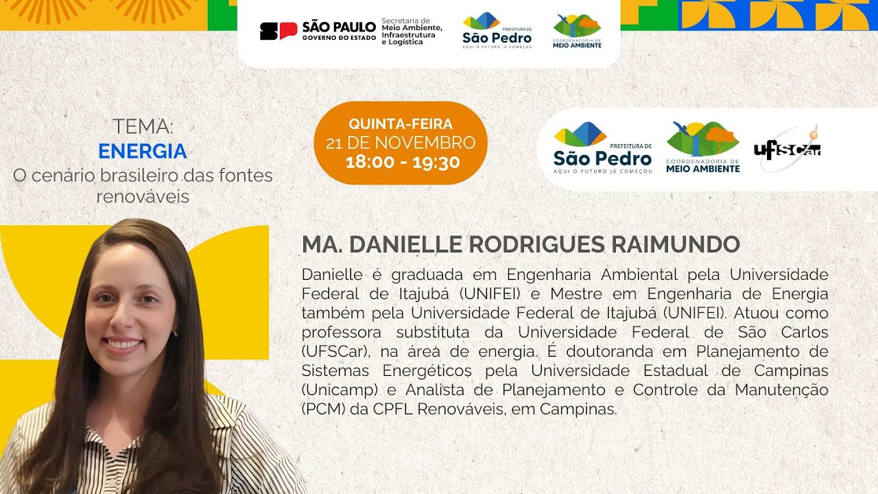 Curso de Qualificação de Educadores Ambientais - Energia: O cenário brasileiro das fontes renováveis