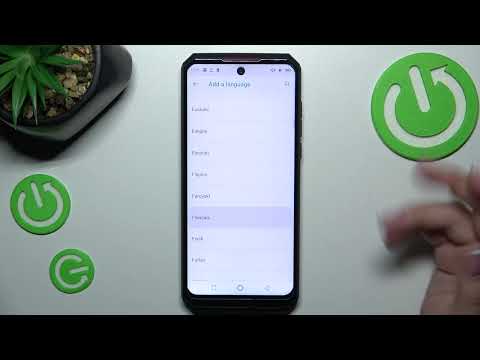 OUKITEL K13 Pro - How To Change System Language