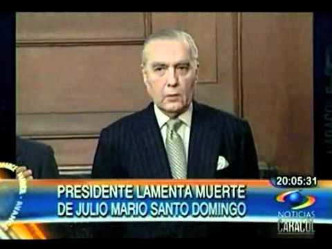 Julio Mario Santo Domingo - reacción del presidente Juan Manuel Santos