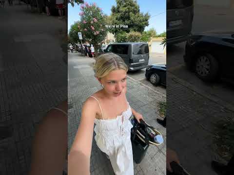 Going on a day trip to Pisa #shorts