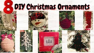 DOLLAR TREE CHRISTMAS ORNAMENTS DIY - LAST MINUTE GIFTS - EASY - AFFORDABLE