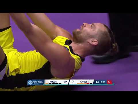 TC4 Hapoel Holon vs Cholet   Offensive Foul   Basketball Champions League