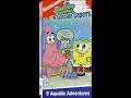 Opening To SpongeBob SquarePants The Seascape Capers 2004 VHS