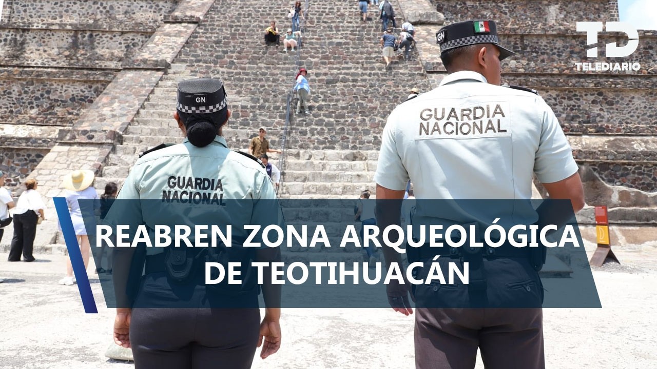 Zona Arqueológica de Teotihuacán retoma actividades con más seguridad tras balacera