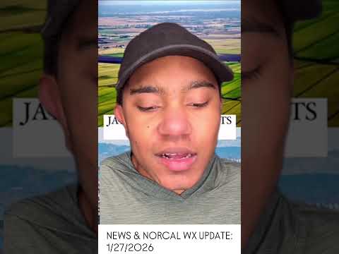 1/27/2026: #jaydenlacyreportsmidday has the #latestnews, plus #NorCal ’s #forecast.