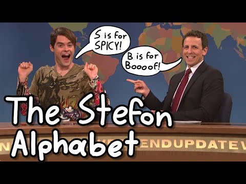Learn the Alphabet with Stefon!