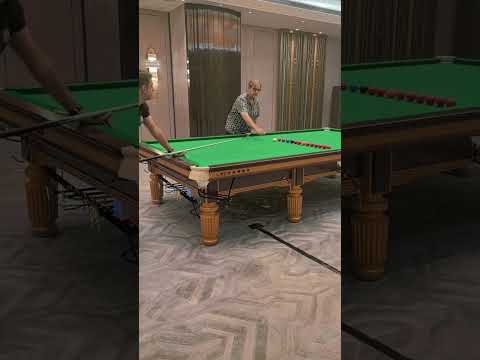 Ronnie O'Sullivan practiced in Shanghai