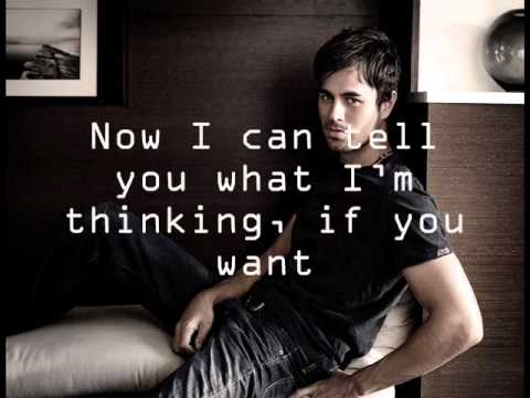 Enrique iglesias 3 letters  lyrics