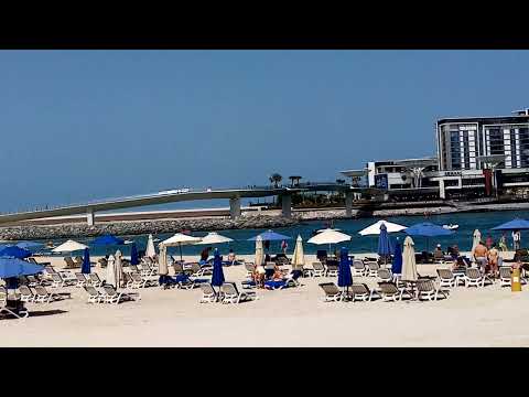 BLUE WATER BEACH IN Dubai