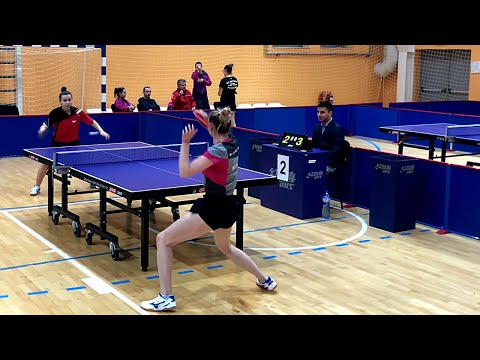 Table Tennis Bulgarian Premier League | Women | Ts. Georgieva vs. M. Dimova | Season 20/21