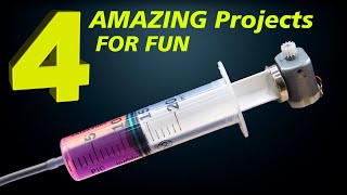 4 AMAZING Projects for FUN - Want to impress your friends??