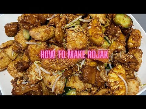 How to make rojak