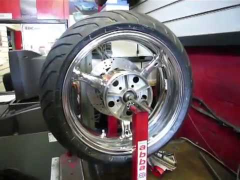 How To Balance a Motorcycle Wheel