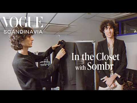 In the Closet with Sombr on his The Late Nights & Young Romance Tour | Stockholm, Sweden