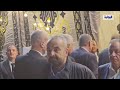 أبرزهم جمال مبارك وهشام طلعت مصطفى.. نجوم المجتمع يتوافدون على عزاء والد رجل الأعمال أحمد عز