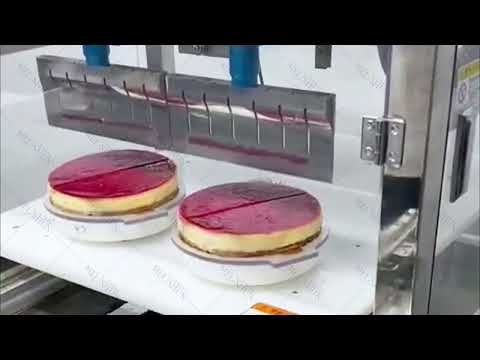Ultrasonic cake cutting machine