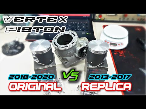 Original Vs Replica Piston - Beta Vertex Piston kit