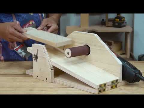 🔥 Woodworking Secrets Revealed! DIY Sharpening Jig & Sander from an Old Water Pump 🔧✨