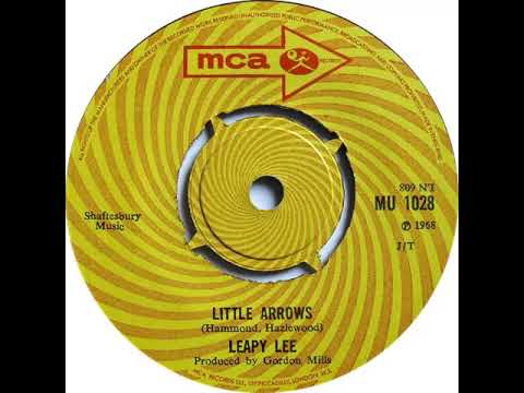 UK New Entry 1968 (184) Leapy Lee - Little Arrows