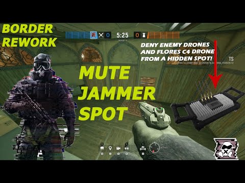 Rainbow Six Siege - 3x AMAZING Mute Jammer spots on the *NEW* BORDER Rework