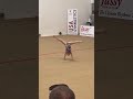 Mila 5 Years Old First Gymnastics Competition