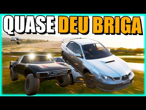 QUASE DEU BRIGA NO JOGOS DE RECREAÇÃO - FORZA HORIZON 4