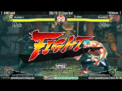 GUM06 SF4 Exhibition - FT10 for 200$ - AG MCZ LuckyD(Dhalsim) Vs. T-H8 Salesman(Hakan)