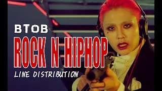 BTOB - ROCK N HIPHOP Line Distribution